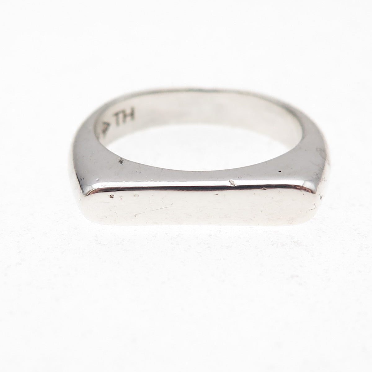 Silpada 925 Sterling Silver Vintage Bar Ring Size 7.25