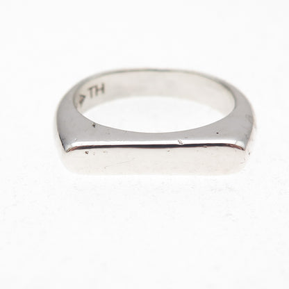 Silpada 925 Sterling Silver Vintage Bar Ring Size 7.25