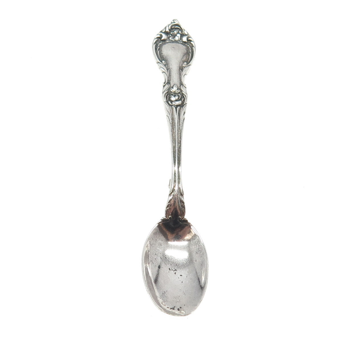 LUNT 925 Sterling Silver Vintage 1961 Alexandra Spoon Pin Brooch