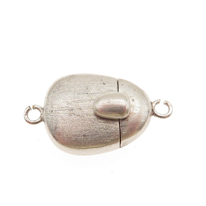 Whitney Kelly 925 Sterling Silver Vintage Bracelet / Necklace Box Lock Clasp