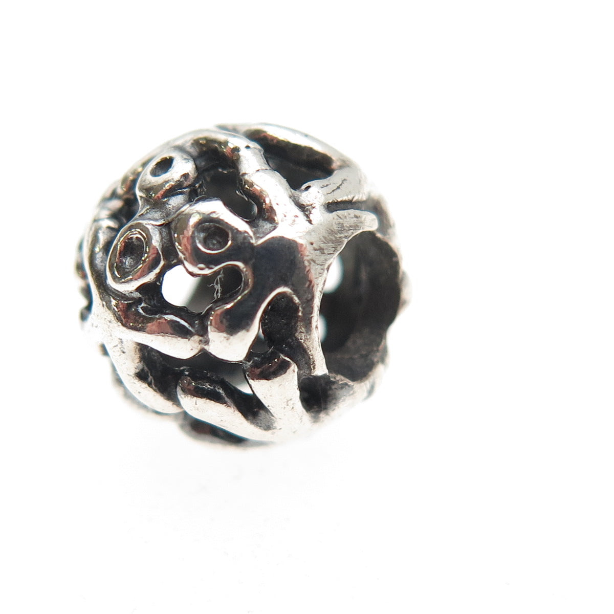 Trollbeads LAA 925 Sterling Silver Unity Slide Bead Charm