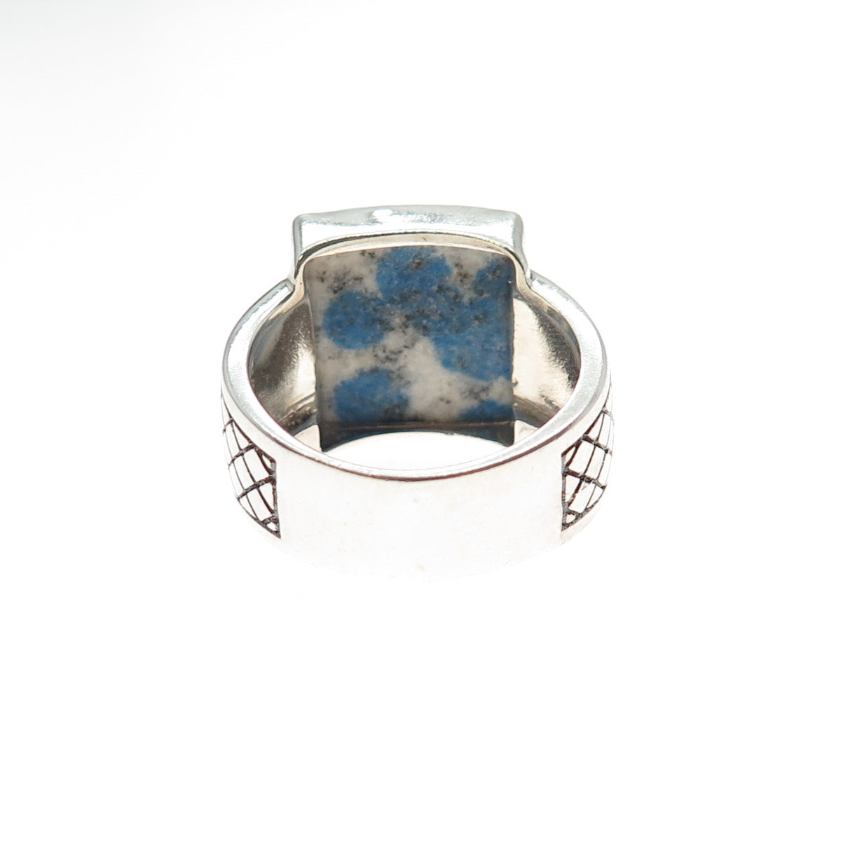 PHLD PlayHardLookDope 925 Sterling Silver Real K2 Jasper Ring Size 10.5