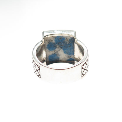 PHLD PlayHardLookDope 925 Sterling Silver Real K2 Jasper Ring Size 10.5