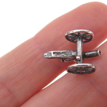 Pacific Jewelry 925 Sterling Silver Vintage Cannon Oxidized 3D Charm Pendant