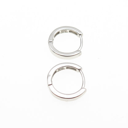 925 Sterling Silver Hoop Earrings