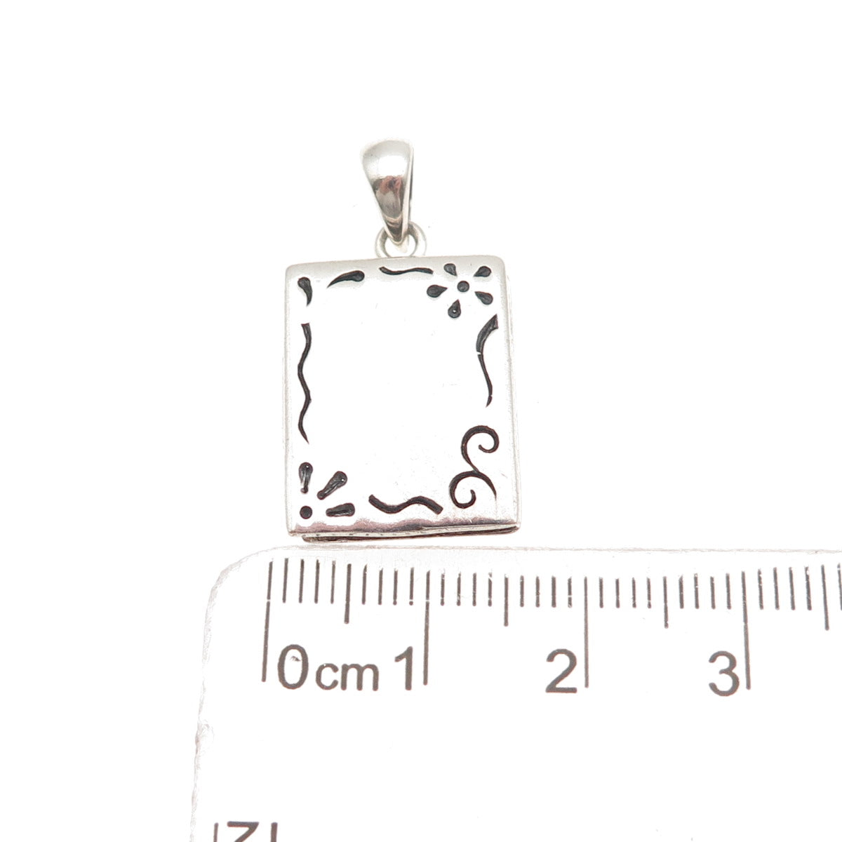 Boma 925 Sterling Silver Vintage Locket Charm Pendant