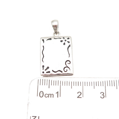 Boma 925 Sterling Silver Vintage Locket Charm Pendant