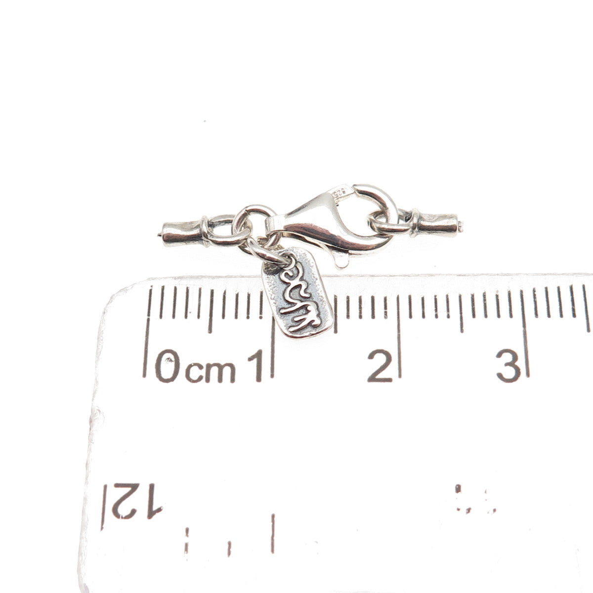 Didae 925 Sterling Silver Vintage Israel Lobster Lock Bracelet / Necklace Ends