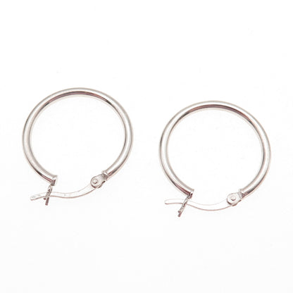 925 Sterling Silver Hoop Earrings