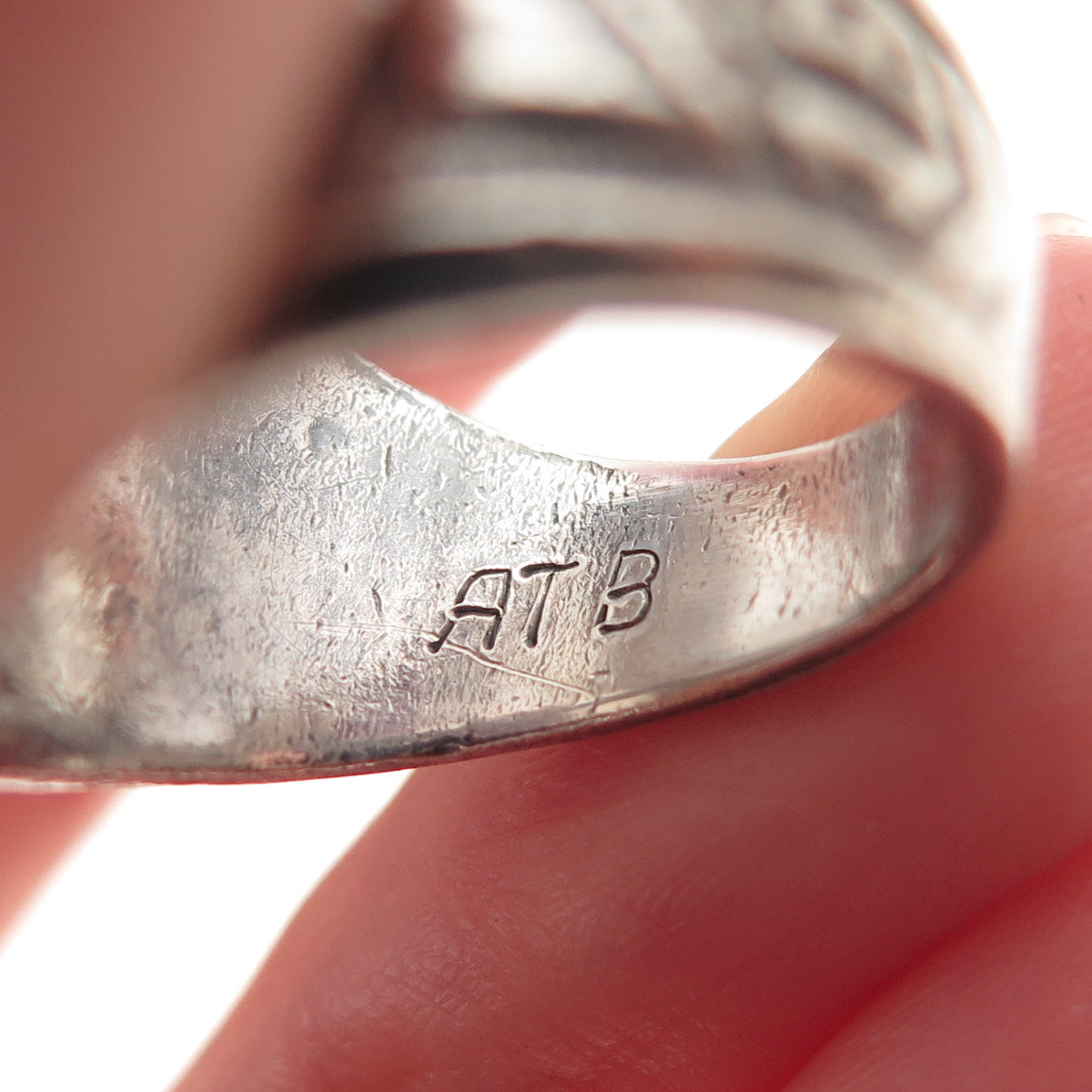 Bale 925 Sterling Vintage 1975 C Z Martin Luther King Jr. School Ring Size 7.25