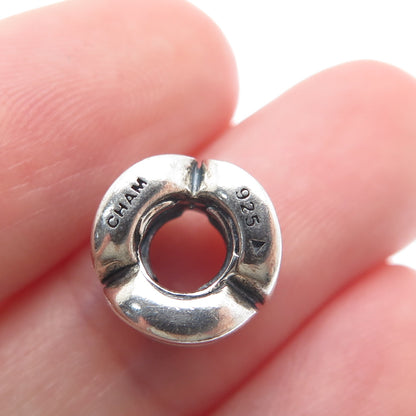 CHAMILIA 925 Sterling Silver Letter O Initial Bead Charm