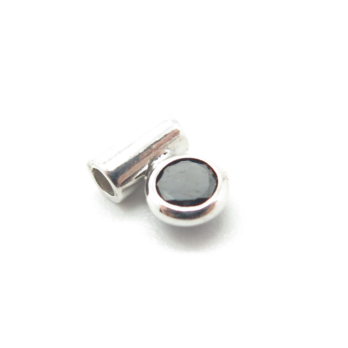 NOMINATION Italy 925 Sterling Silver Real Black Spinel SeiMia Pendant