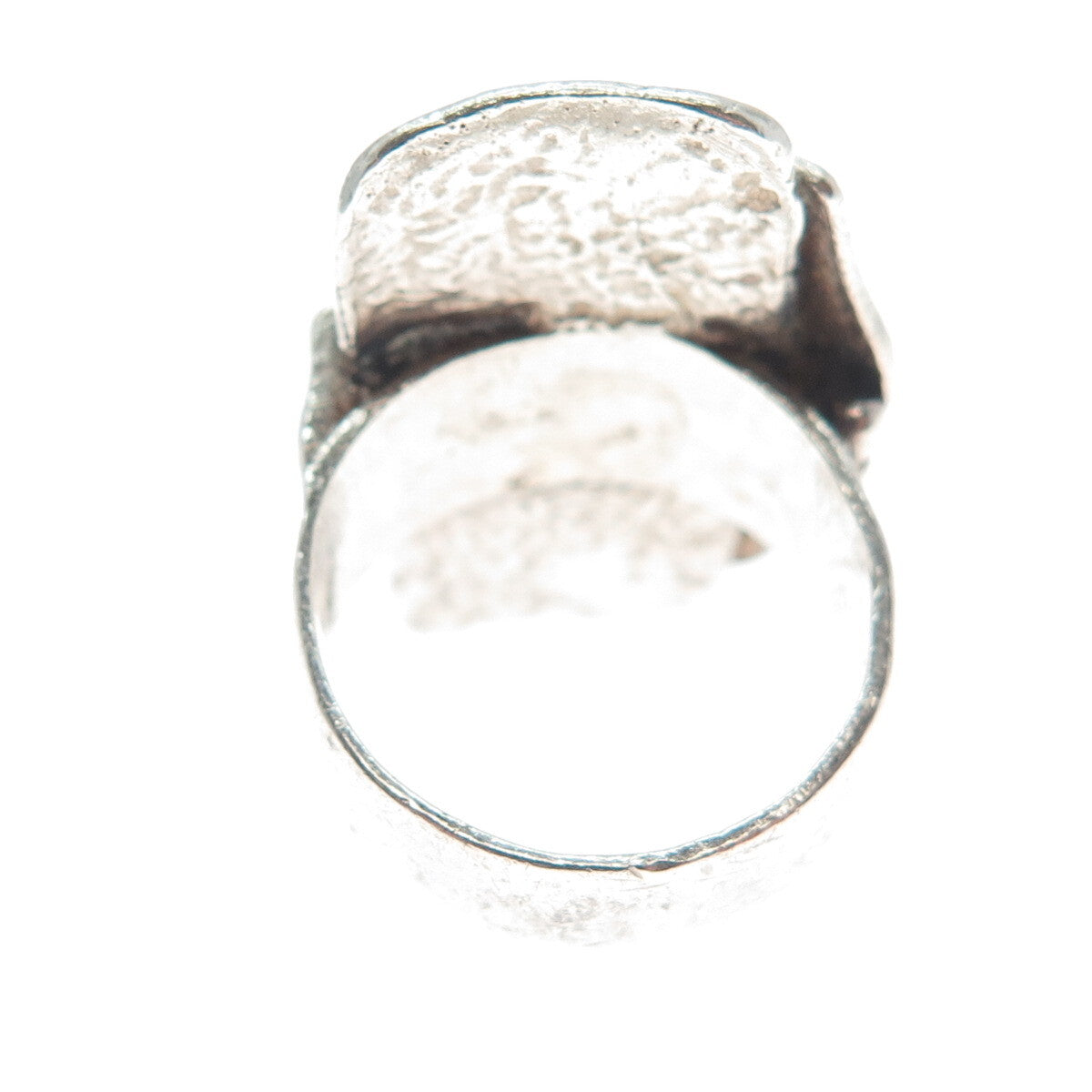 925 Sterling Silver Vintage Israel Modernist Ring Size 6.5