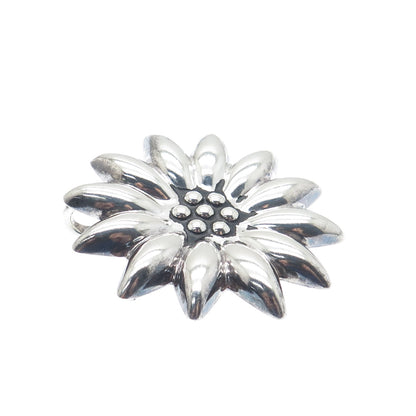 MWS Mark Wasserman Samara 925 Sterling Silver Vintage Mexico Flower Pin Pendant