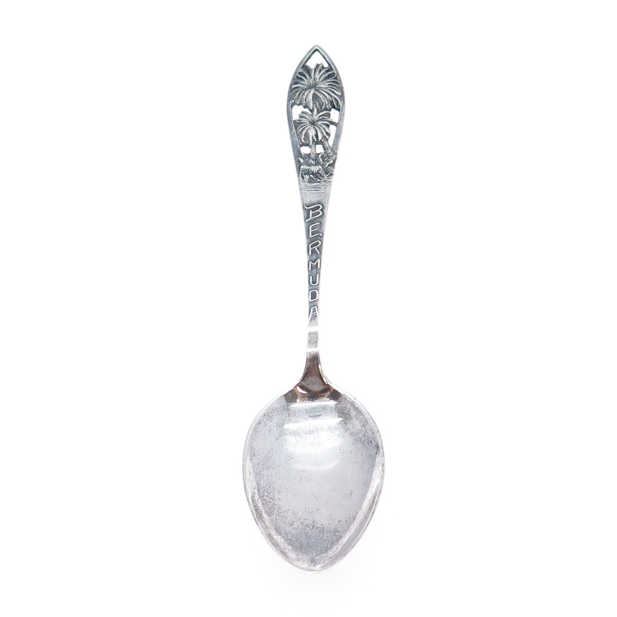 CHARLES M. ROBBINS 925 Sterling Silver Antique Art Deco Bermuda Coffee Spoon