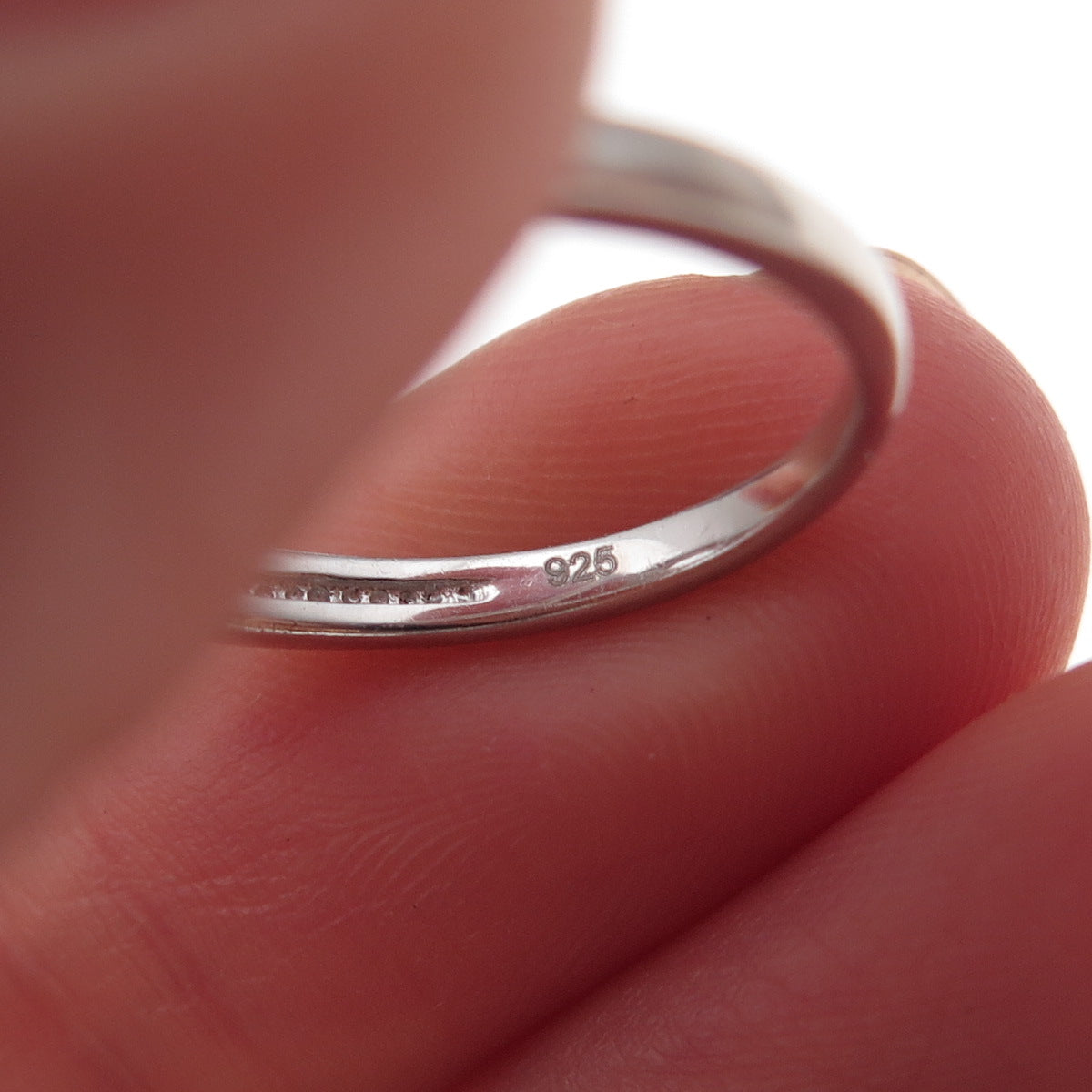 Charles Winston Sterling Silver Real Round-Cut Diamond Couple Heart Ring Size 6