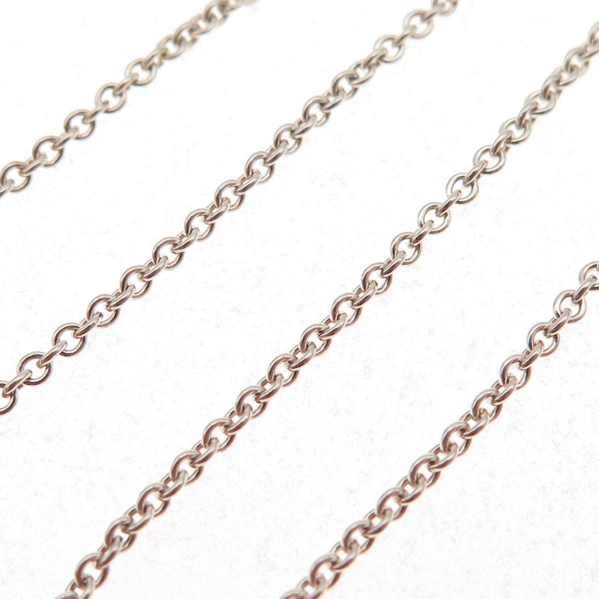 Tiffany & Co. Elsa Peretti 925 Sterling Silver Vintage Cable Chain Necklace 16"