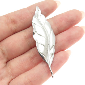 WINARD 925 Sterling Silver Antique Art Deco Leaf Pin Brooch
