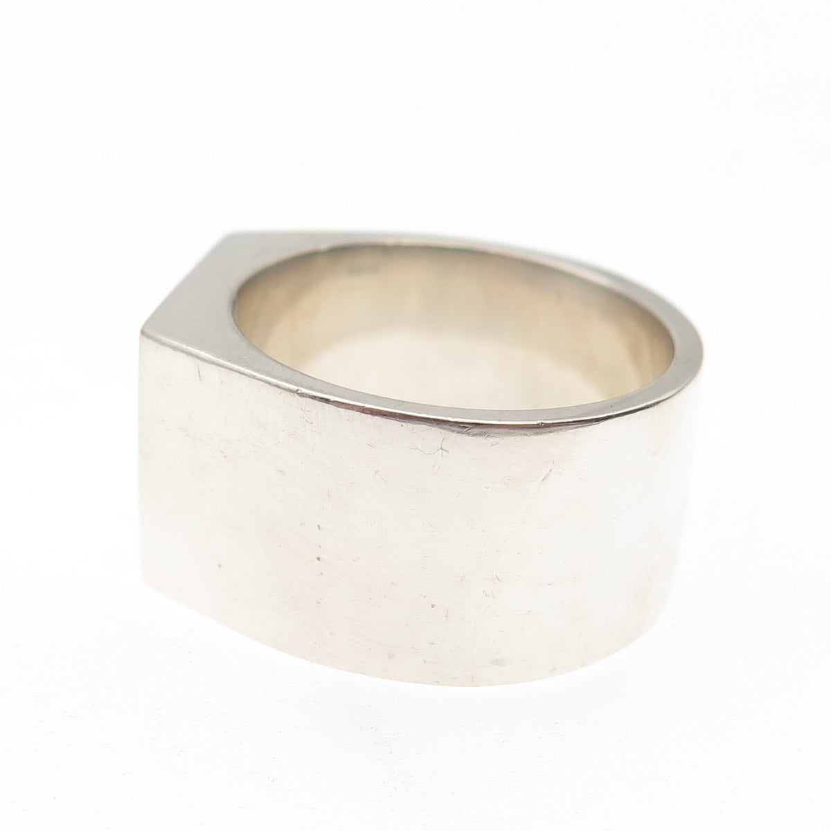 925 Sterling Silver Vintage 2000 RT Birmingham Millennium Signet Ring Size 9