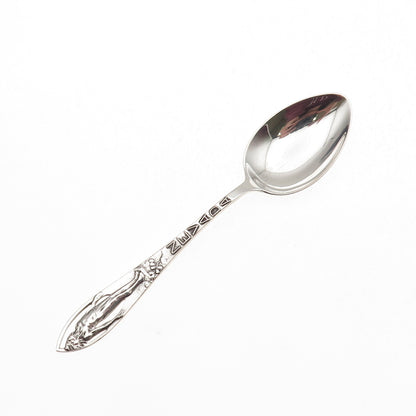 Charles M. Robbins Sterling Silver Antique Art Deco Nevada State Coffee Spoon