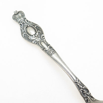925 Sterling Silver Antique Victorian Fish Fork 6.75"