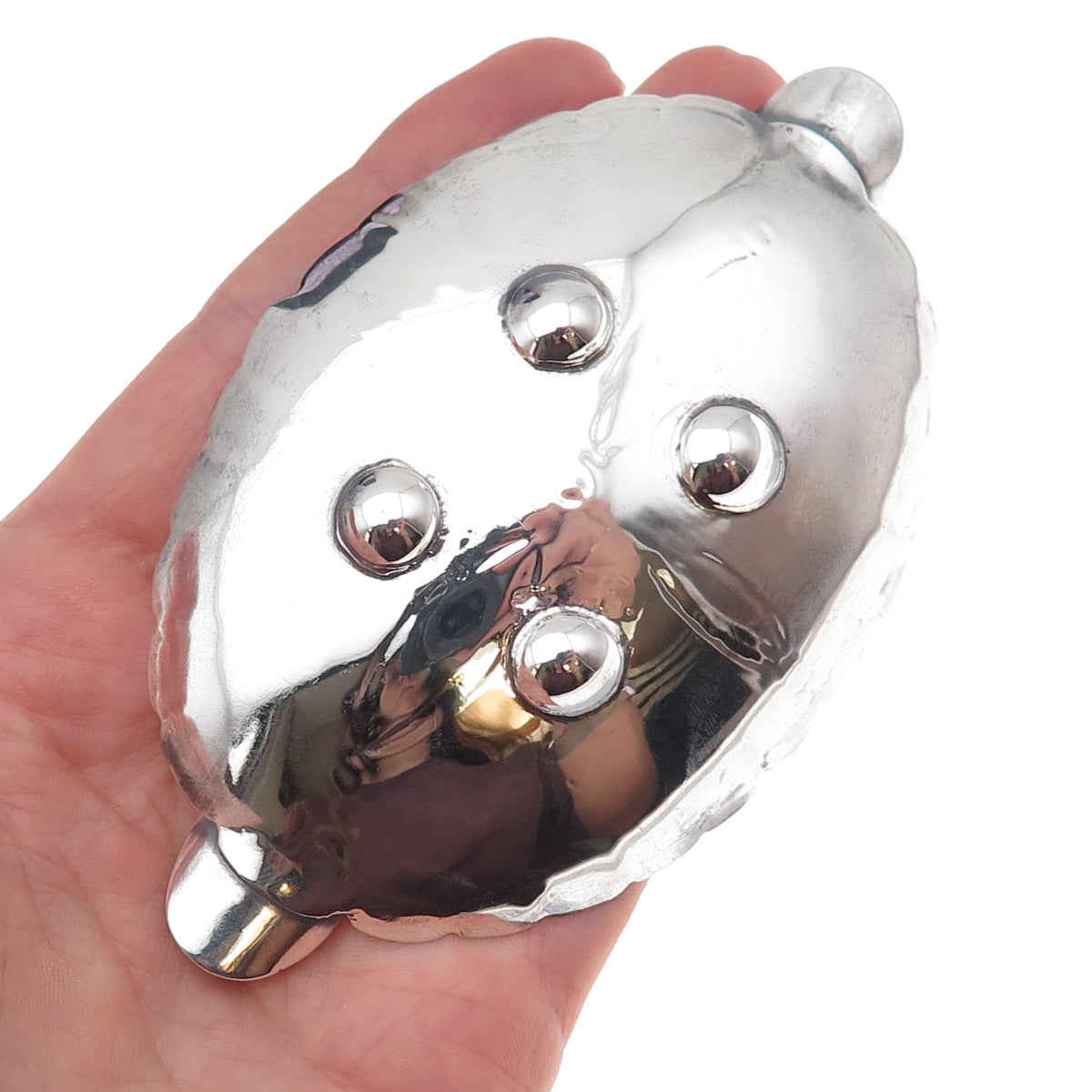 Old Pawn 925 Sterling Silver Vintage Southwestern Tribal Small Plate