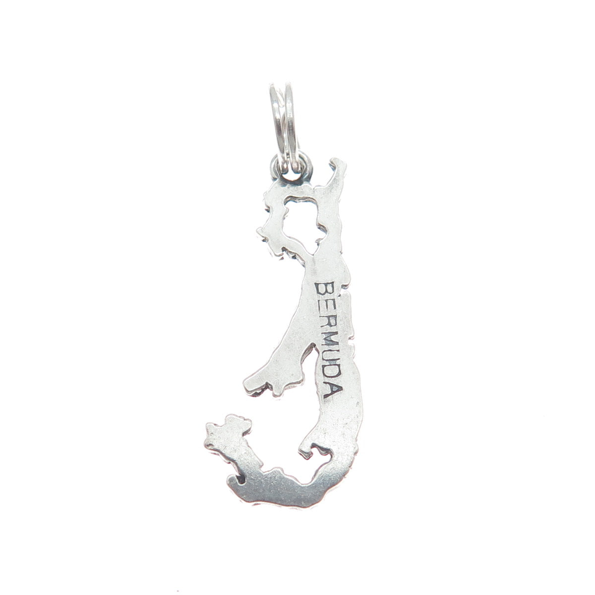 PAYTON PEPPER & SONS LTD Sterling Silver Vintage 1959 Birmingham Bermuda Pendant