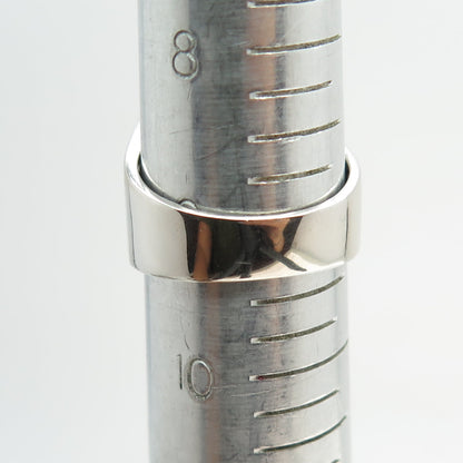 925 Sterling Silver Real Black Onyx & Round-Cut C Z Ring Size 9.25