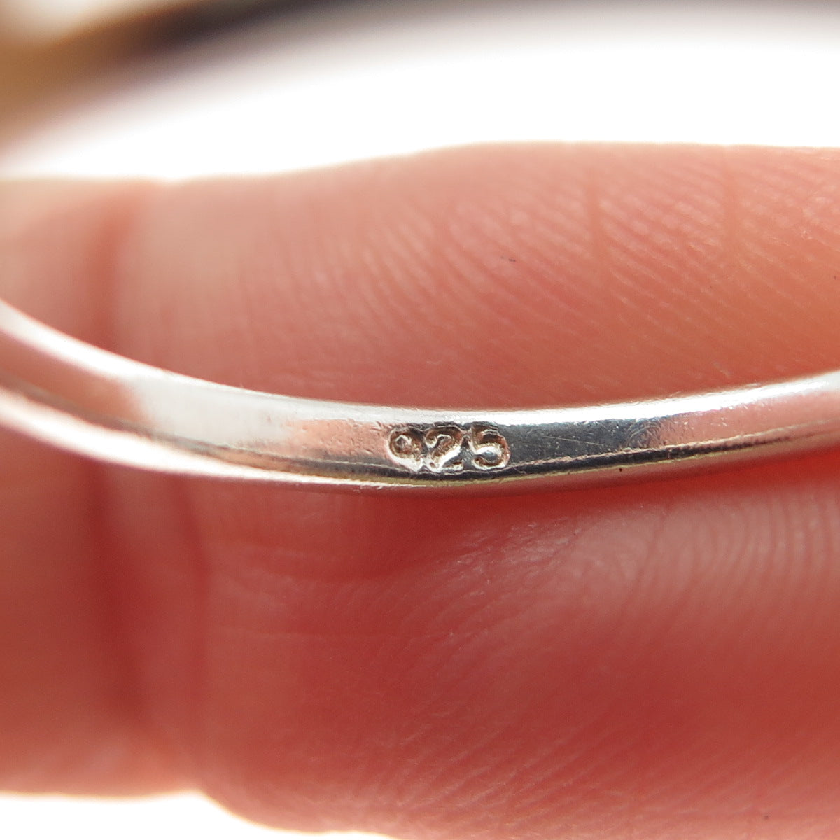 925 Sterling Silver Vintage Starfish Ring Size 8.75
