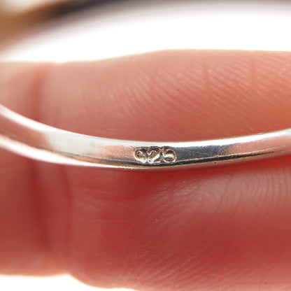 925 Sterling Silver Vintage Starfish Ring Size 8.75