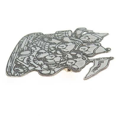 PRISCILLA HILLMAN 925 Sterling Silver Vintage 1997 Cherished Teddies Pin Brooch