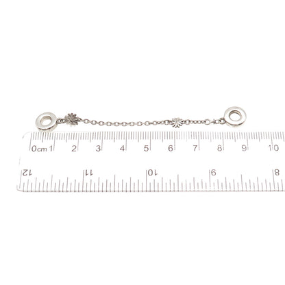 Pandora 925 Sterling Silver Daisy Flower Safety Chain Charm