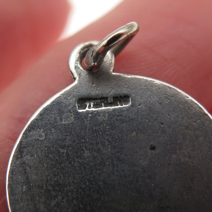 925 Sterling Silver Vintage Yellowstone National Park Mini Charm Pendant