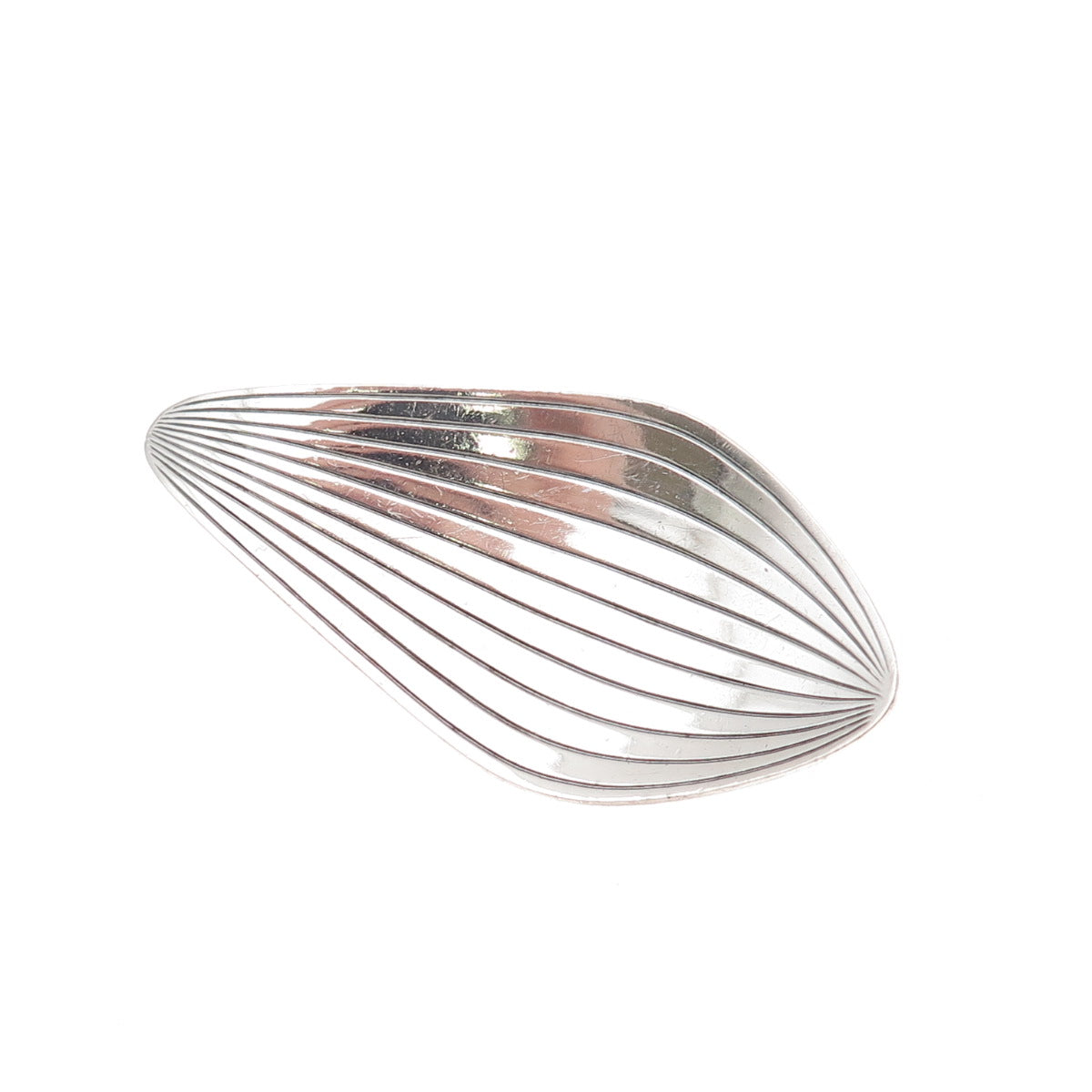 Anton Michelsen & Eigil Jensen 925 Sterling Vintage Denmark Modernist Pin Brooch