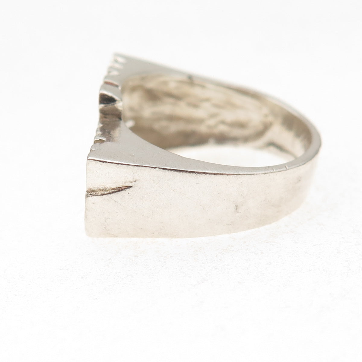 925 Sterling Silver Vintage Wilma Name Ring Size 8.5