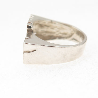 925 Sterling Silver Vintage Wilma Name Ring Size 8.5