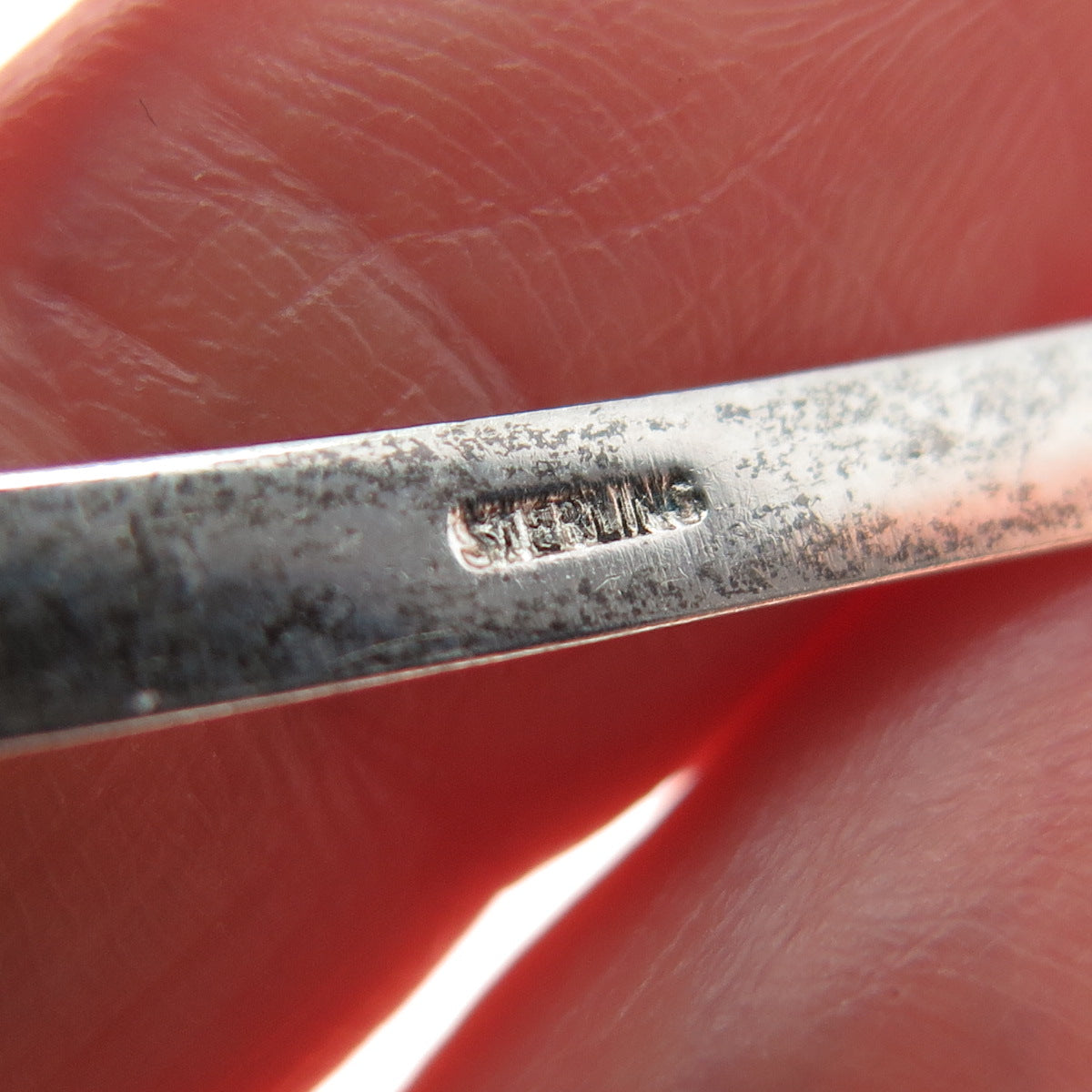 925 Sterling Silver Antique Enamel Nassau The Bahamas Sailboat Coffee Spoon