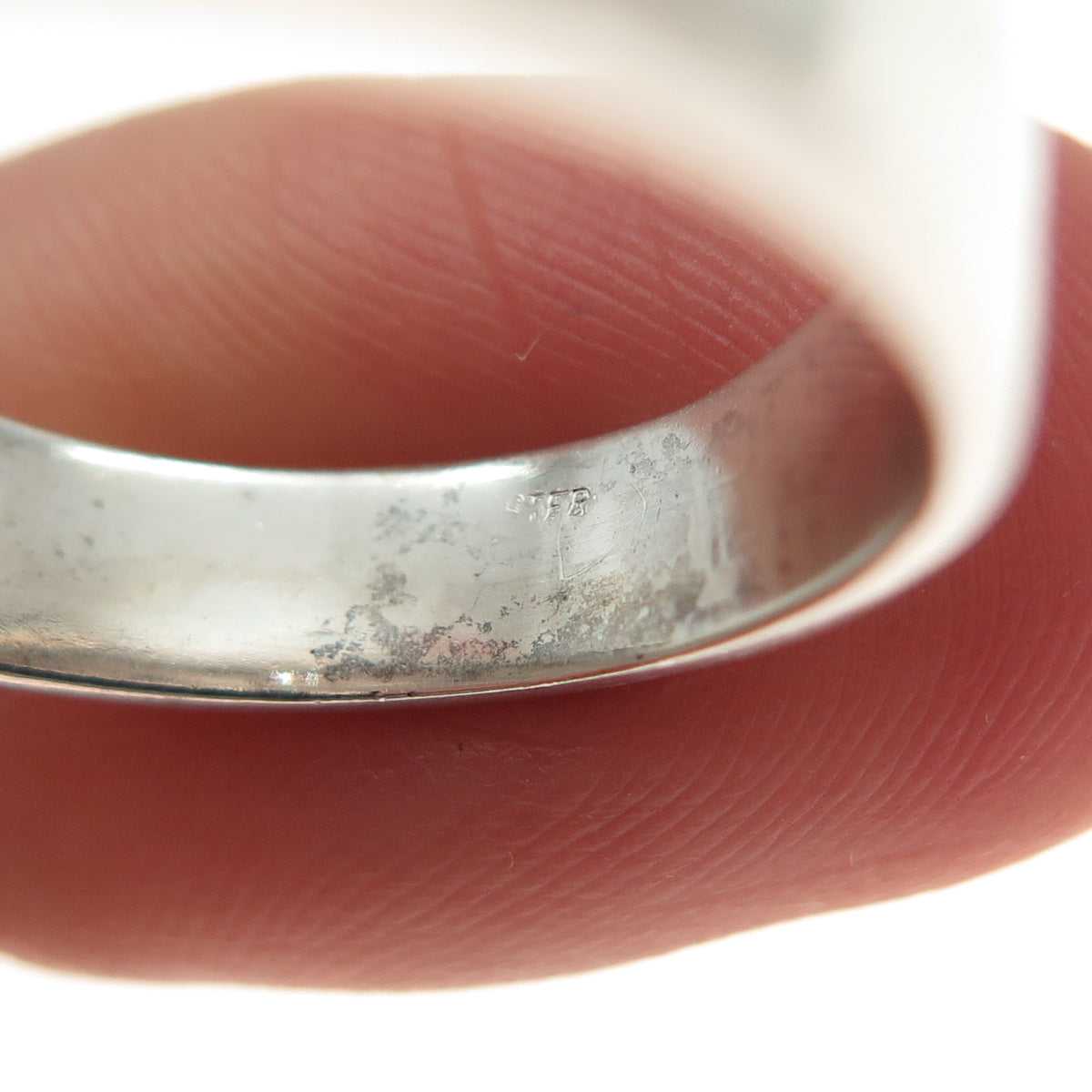 925 Sterling Silver Vintage Blaise Name Ring Size 10.5