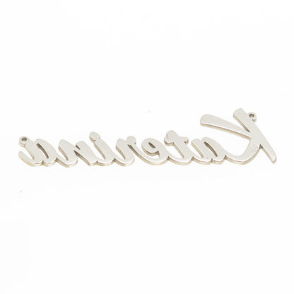 925 Sterling Silver "Katerina" Personalized Centerpiece Pendant
