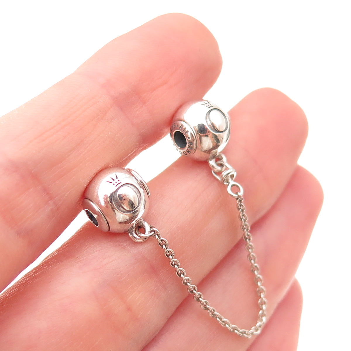 Pandora 925 Sterling Silver Essence Safety Chain