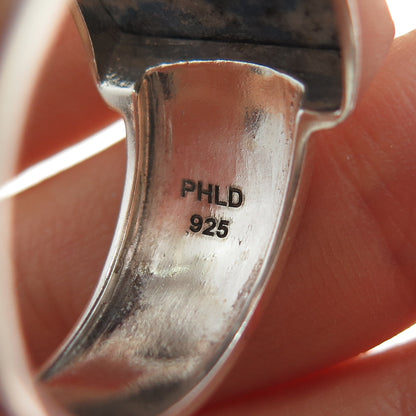 PHLD PlayHardLookDope 925 Sterling Silver Real K2 Jasper Ring Size 11.75
