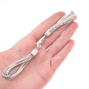 Carolyn Pollack Old Pawn 925 Sterling Silver Vintage Liquid Chain Watch Band 6"