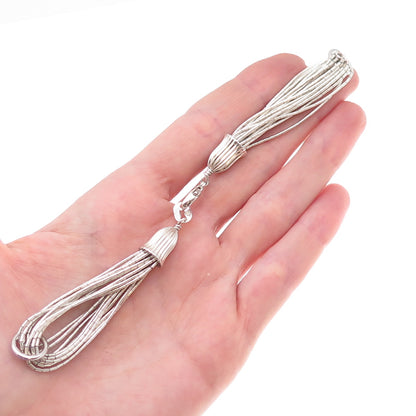 Carolyn Pollack Old Pawn 925 Sterling Silver Vintage Liquid Chain Watch Band 6"