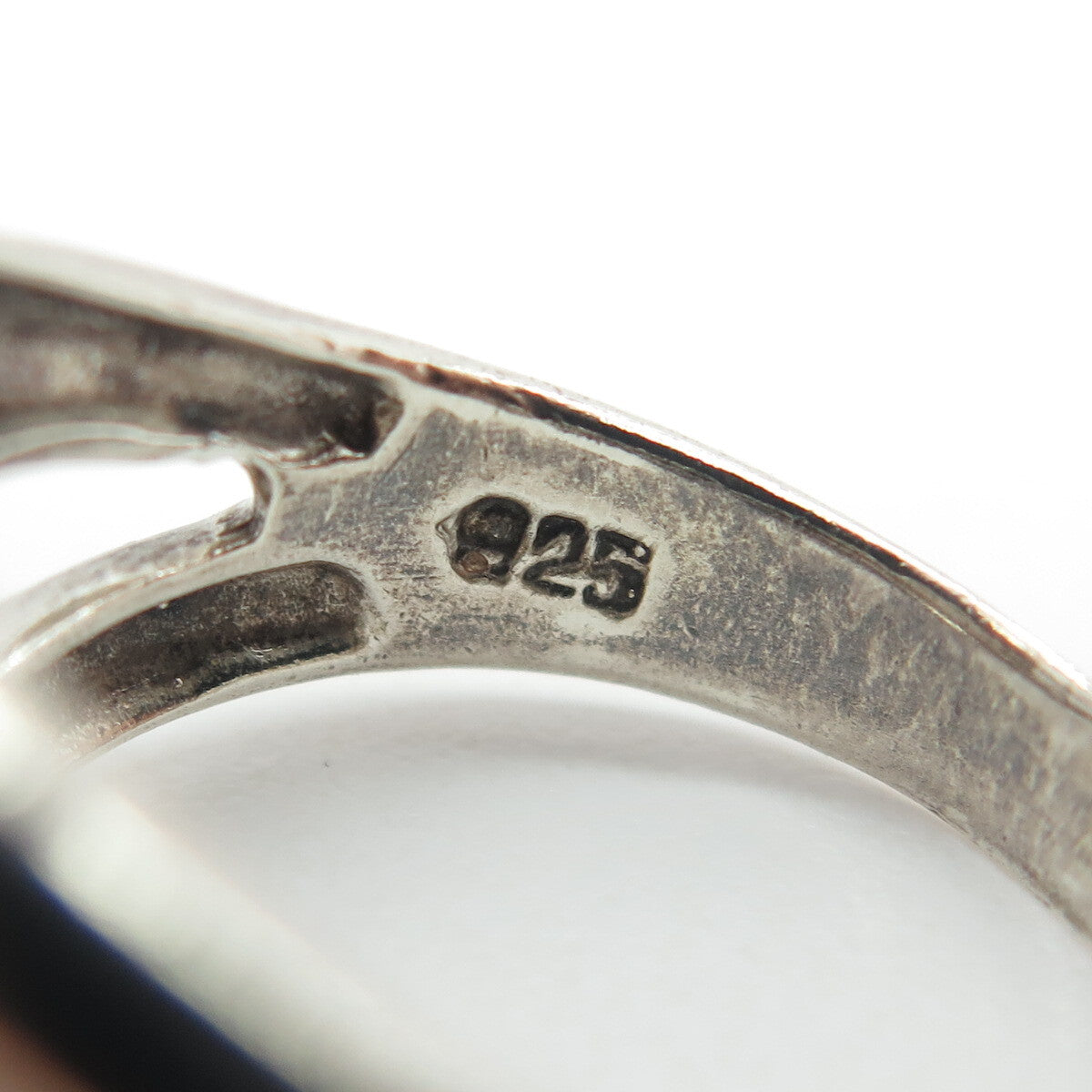 CHAPAL ZENRAY 925 Sterling Silver Vintage Modernist Knot Ring Size 7.25