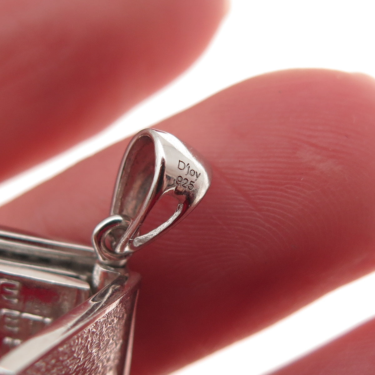 925 Sterling Silver 2-Tone Holy Bible Locket Mini Charm Pendant