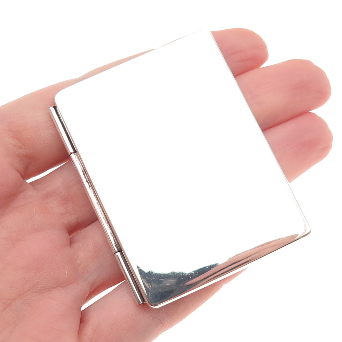 Tiffany & Co. 925 Sterling Silver Vintage Double Photo Frame Case