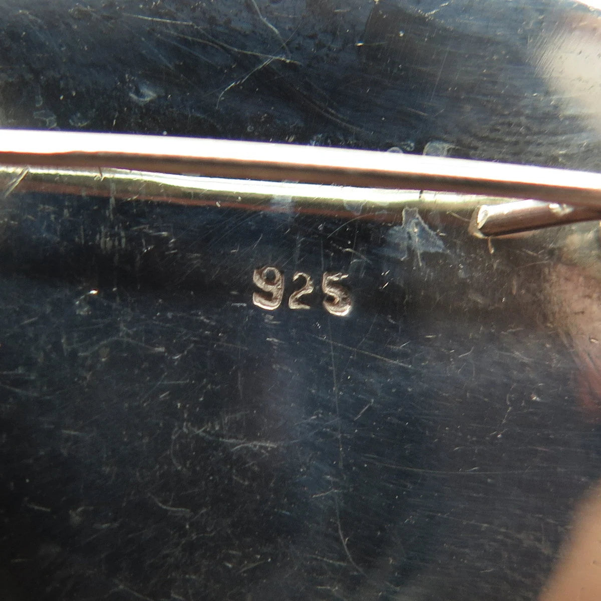 925 Sterling Silver Vintage Pig Boar Pin Brooch