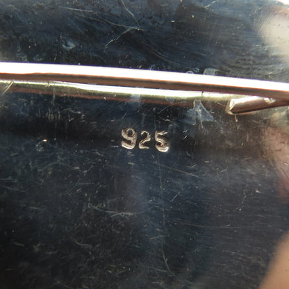 925 Sterling Silver Vintage Pig Boar Pin Brooch
