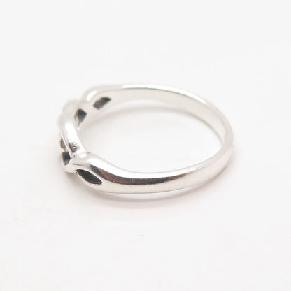 925 Sterling Silver Vintage Celtic Ring Size 7.75