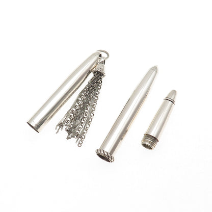 Tiffany & Co. 925 Sterling Silver Vintage Tassel Chain Ballpoint Pen